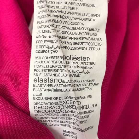 Under Armour Men Short Sleeve Golf Polo Shirt Top Size XL X-Large Pink B244 -21 - Picture 6 of 12